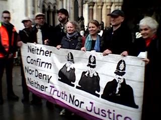 Call for demonstration as police seek to shut down undercover relationships Human Rights case