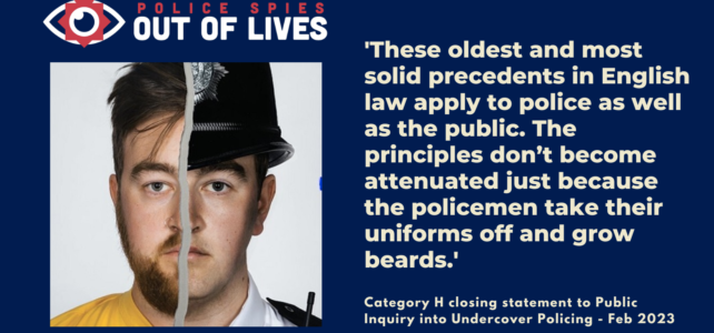 CONTEMPORARY CULTURE OF MISOGYNY IN MET POLICE TRACED BACK 40 YEARS TO UNDERCOVER POLICING OF POLITICAL DISSENT